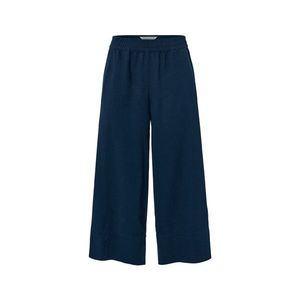 Nohavice z ľanovej zmesi v štýle palazzo vyobraziť