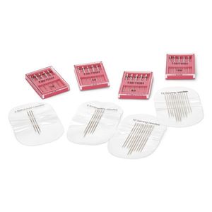 Súprava ihiel do šijacieho stroja a ihiel na ručné šitie vyobraziť