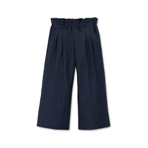 Plisované nohavice culottes s recyklovaným materiálom vyobraziť