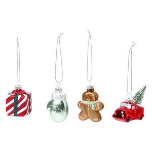 Vianočné prívesky, 4 ks vyobraziť