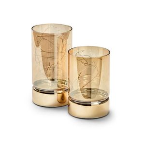 2 LED sklenené lampáše vyobraziť