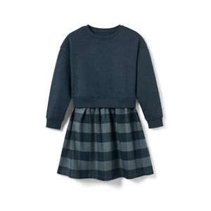 Detské šaty z teplákoviny vyobraziť