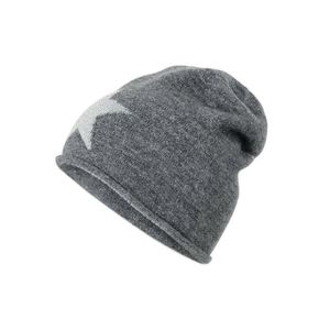 Čiapka typu beanie z jemného úpletu s trblietavými hviezdami vyobraziť