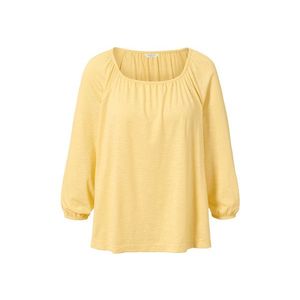 Blúzkové tričko s 3/4 rukávom, žlté vyobraziť