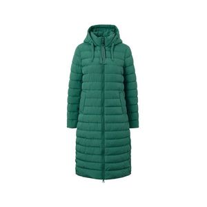 Prešívaný kabát s kapucňou vyobraziť