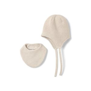 Detská pletená čiapka a pletený šál vyobraziť