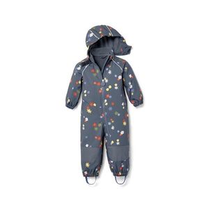 Detská softshellová kombinéza, modrá vyobraziť