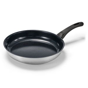 Profesionálna panvica z ušľachtilej ocele s kvalitnou keramickou povrchovou úpravou, priemer cca 28 cm vyobraziť