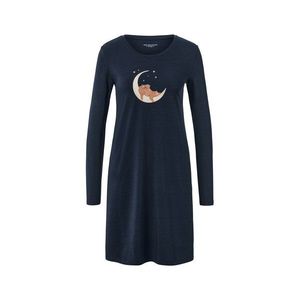 Nočná košeľa, modrá vyobraziť