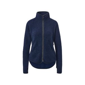 Plyšová bunda, modrá vyobraziť