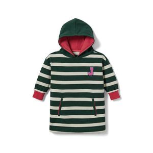 Dlhá mikina s kapucňou, prúžkovaná vyobraziť