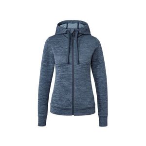 Mikina s kapucňou, tmavomodrá vyobraziť