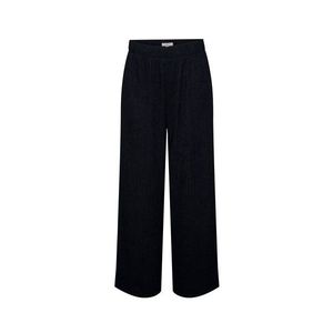 Plisované nohavice, tmavomodré vyobraziť