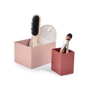 Dekoratívne nádobky z kovu, 2 ks vyobraziť