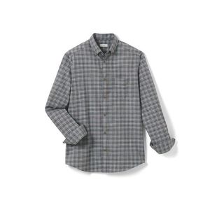 Flanelová košeľa, sivá vyobraziť