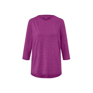 Funkčné tričko s 3/4 rukávmi, vínové vyobraziť