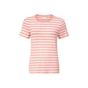 Prúžkované tričko, ružové vyobraziť