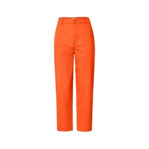 Tkané nohavice, oranžové vyobraziť