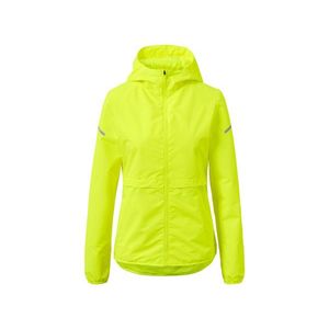 Vetruvzdorná bežecká bunda, žltá vyobraziť