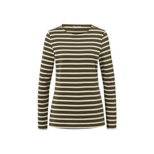 Prúžkované tričko s dlhými rukávmi vyobraziť