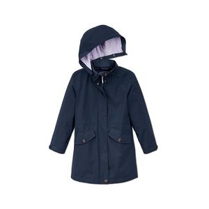 Trenčkot do každého počasia s recyklovaným materiálom, tmavomodrý vyobraziť
