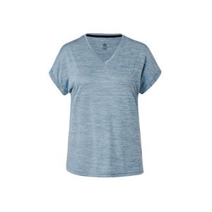 Funkčné tričko, svetlomodré s melírom vyobraziť