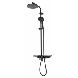 REA REA - Sprchový set s batériou 150mm SANTOS čierny REA-P8803 vyobraziť