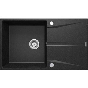 DEANTE DEANTE - Corio graphite Granitový drez, 1miska s odkvapkávačom ZRC_211A vyobraziť