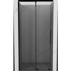 MEXEN/S - Velár posuvné sprchové dvere 100, grafit, čierna 871-100-000-41-70 vyobraziť