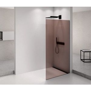 POLYSAN - ARCHITEX BLACK MATT sprchová zástena 1062 sklo Marron AXB110MR vyobraziť