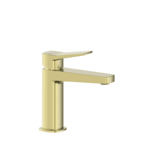 KFA - Batéria Malaga, umývadlová, stojaca so spustom klik-klak, PVD brúsené zlato 4522-815-31 vyobraziť