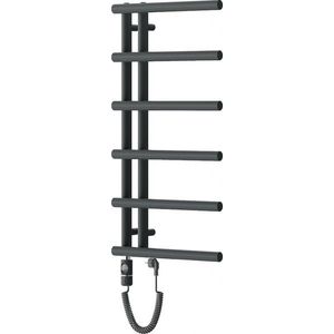 MEXEN/S - Jukon radiátor + vykurovacia tyč 988 x 500 mm, 600 W, antracit W116-0988-500-2600-66 vyobraziť