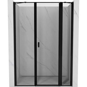 MEXEN/S - Mist sprchové dvere krídlové pravé 120, čierny okraj, čierna 8A4-120-001-70-70-P vyobraziť