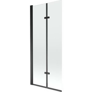 MEXEN - Castor vaňová zástena 2-krídlo 80 x 150, transparent, čierna 892-080-002-70-00 vyobraziť