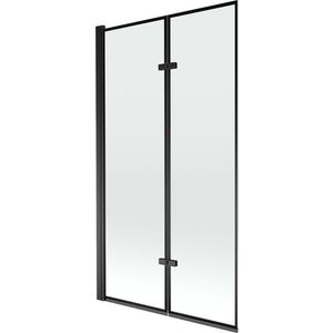 MEXEN - Castor vaňová zástena 2-krídlo 100 x 150, čierna vzor, čierna 892-100-002-70-70 vyobraziť