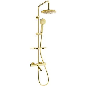 MEXEN/S - KT40 vaňový stĺp s termostatickou batériou, zlato 779004093-50 vyobraziť