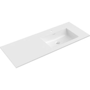 MEXEN - Otis umývadlo zapustené do dosky pravá 121 x 46, 5, biela lesk 25181200P vyobraziť