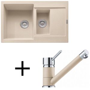 FRANKE SET G73 (MRG 651-78 + FG 7477) vystavený model piesková farba piesková vyobraziť