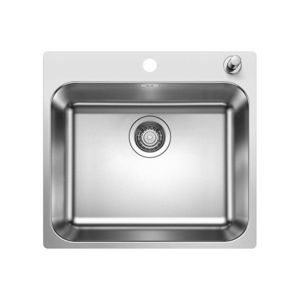 Blanco Supra 500-IF/A R12 leštený nerez, s tiahlom vyobraziť