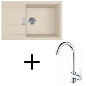 Franke set T106 S2D 611-78 XL + FP 9000.031 béžová vyobraziť