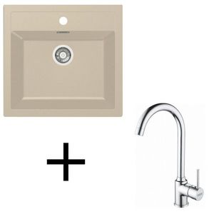Franke set T102 SID 610 + FP 9000.031 béžová vyobraziť