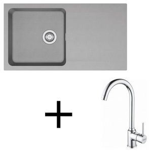 Franke set T98 OID 611 + FP 9000.031 šedá vyobraziť