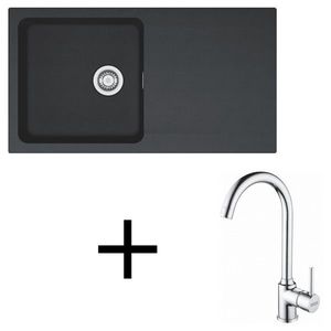 Franke set T98 OID 611 + FP 9000.031 čierna vyobraziť