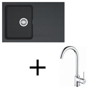 Franke set T96 OID 611-78 + FP 9000.031 čierna vyobraziť