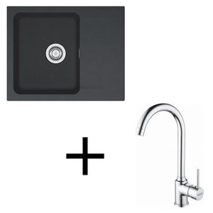 Franke set T94 OID 611-62 + FP 9000.031 čierna vyobraziť