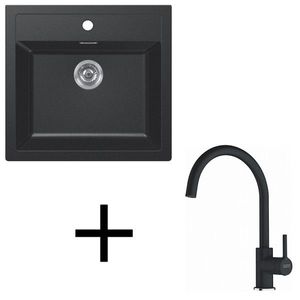 Franke set T122 SID 610 + FC 6018.901 čierna vyobraziť