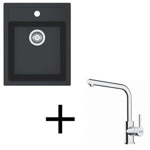 Franke set T113 SID 610-40 + FS 3230.031 čierna vyobraziť
