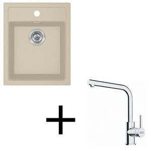 Franke set T113 SID 610-40 + FS 3230.031 béžová vyobraziť