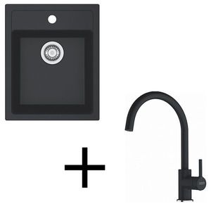 Franke set T121 SID 610-40 + FC 6018.901 čierna vyobraziť