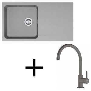 Franke set T120 OID 611 + FC 6018.084 šedá vyobraziť